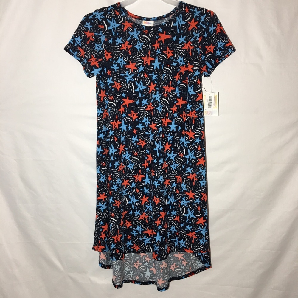 LulaRoe Carly Patriotic Dress